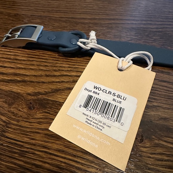 Wild One Navy Dog Collar - Picture 2 of 4